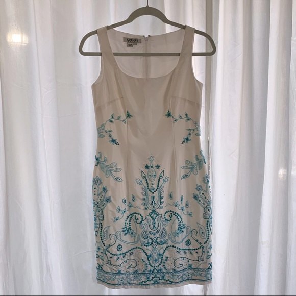 KAY UNGER Beaded Dress - Picture 1 of 4